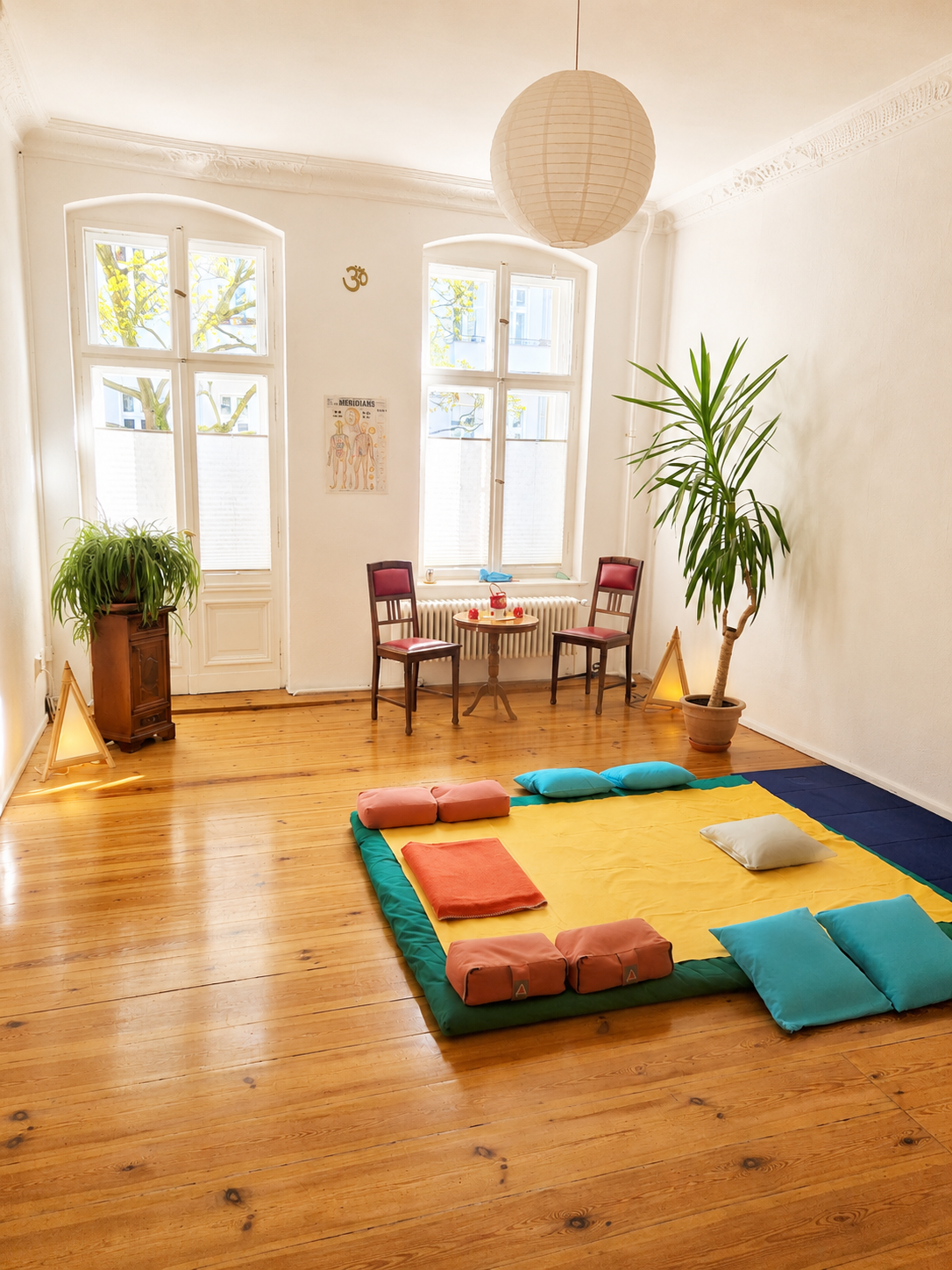 Shiatsu Behandlungsszene